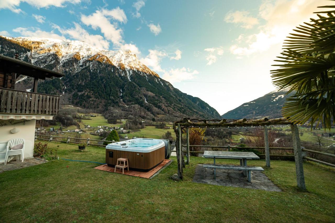 Modern Charme Studio In Chalet Villa Ponto Valentino Exteriör bild